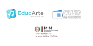 Loghi EducArte carta docente mim ORIGINI